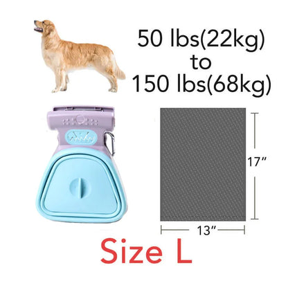 Dog Pet Travel Foldable Pooper Scooper