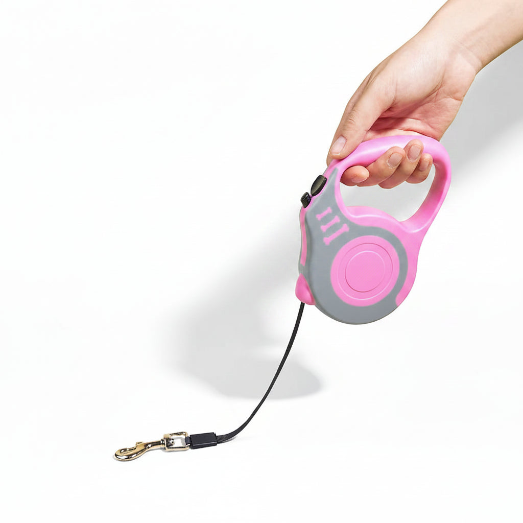 Retractable Durable Nylon Lead For ( Puppy )