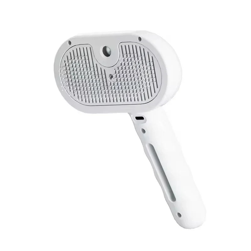 Pet Steam Spray Grooming Brush