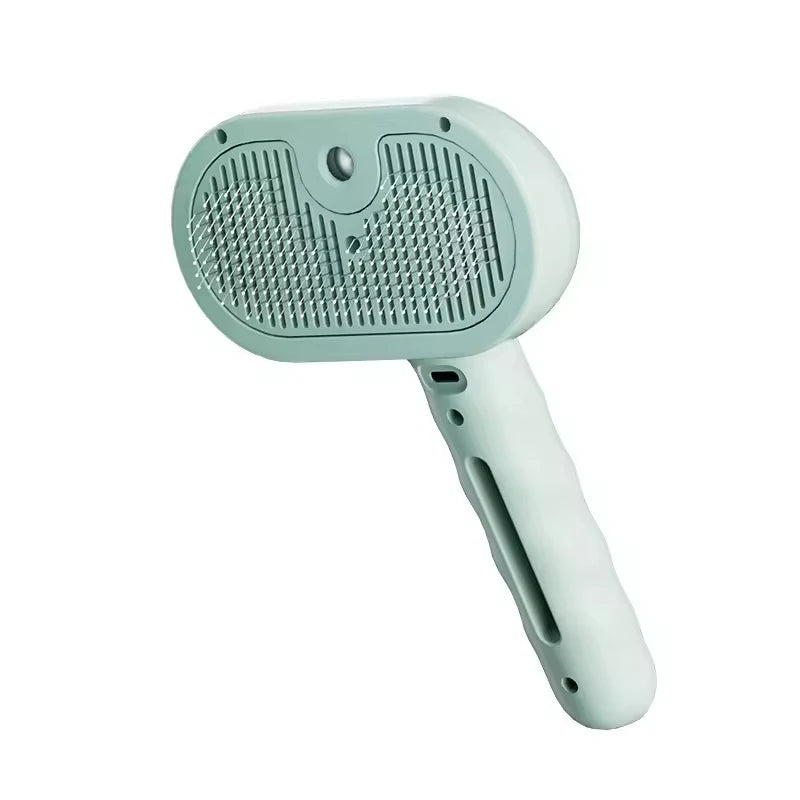 Pet Steam Spray Grooming Brush