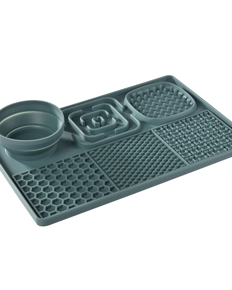 Silicone dog licking pad