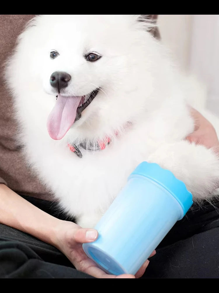 Silicone foot mud cleaning brush