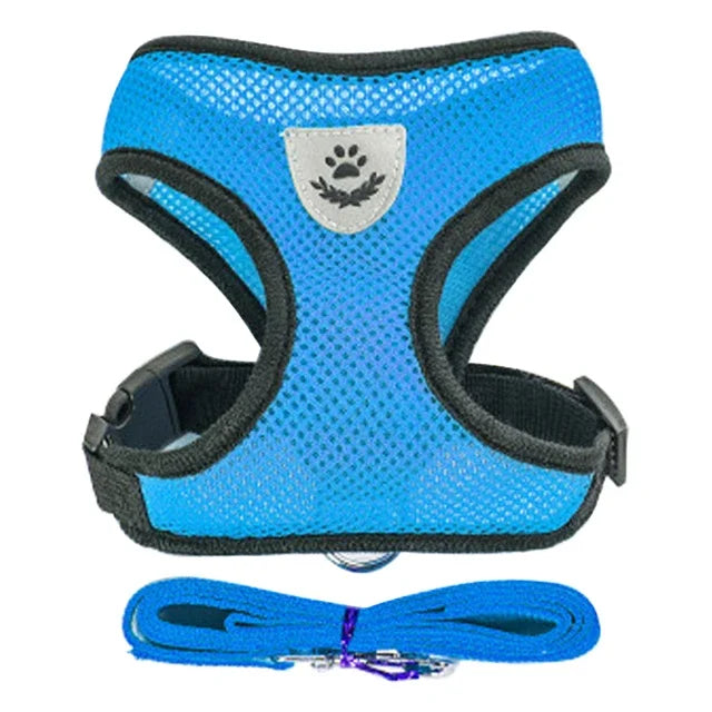 Pet Harness Vest Walking Lead Leash
