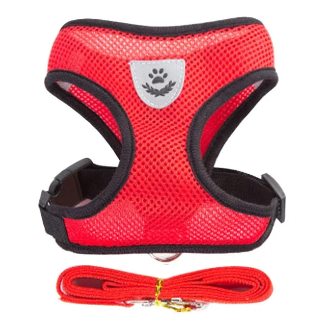 Pet Harness Vest Walking Lead Leash
