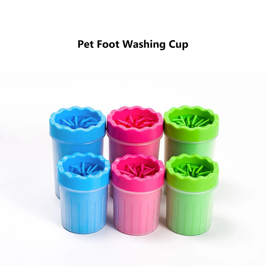 Silicone foot mud cleaning brush