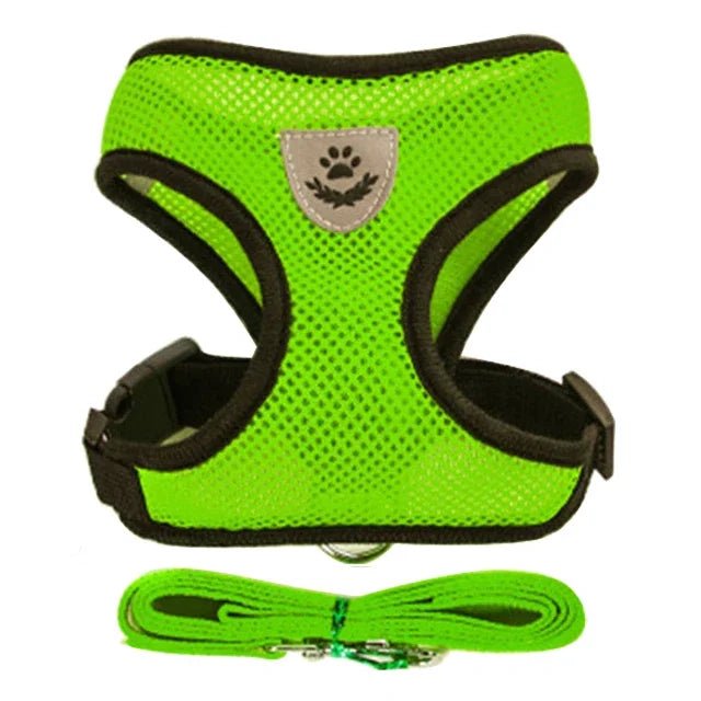 Pet Harness Vest Walking Lead Leash