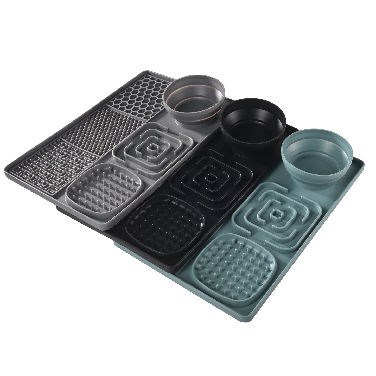 Silicone dog licking pad