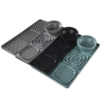 Silicone dog licking pad
