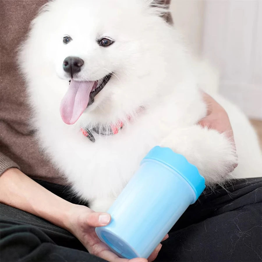 Silicone foot mud cleaning brush