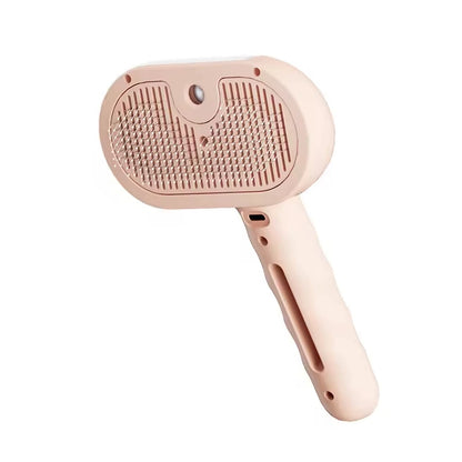 Pet Steam Spray Grooming Brush