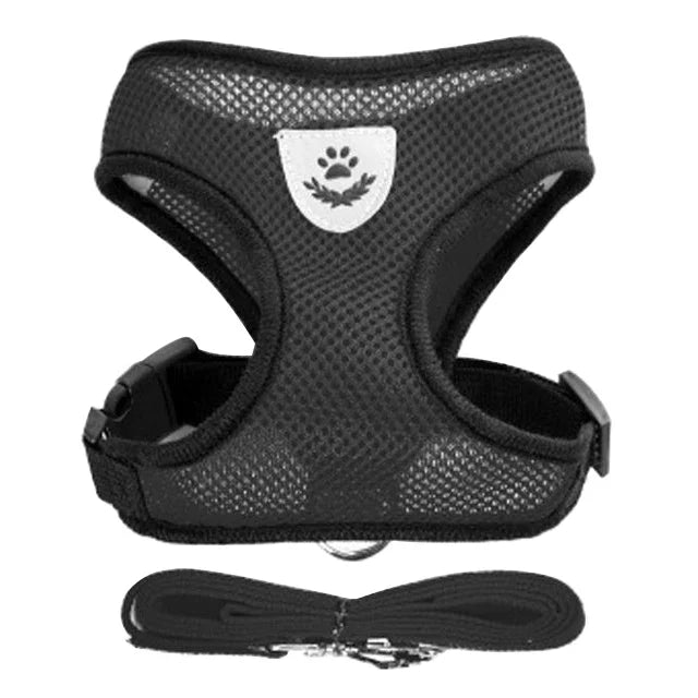 Pet Harness Vest Walking Lead Leash